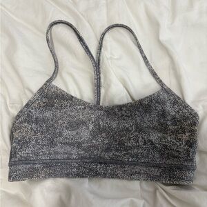 Lululemon Athletica Gray Sports Bra with Racerback Design